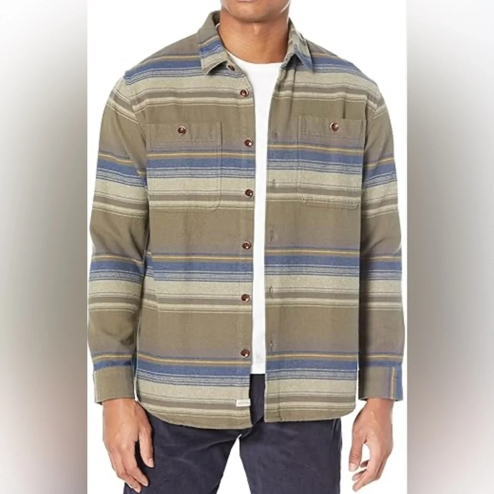 Quiksilver Men's Waterman Lowest Tide Flannel
Long Sleeve Top for Men - Picture 7 of 15